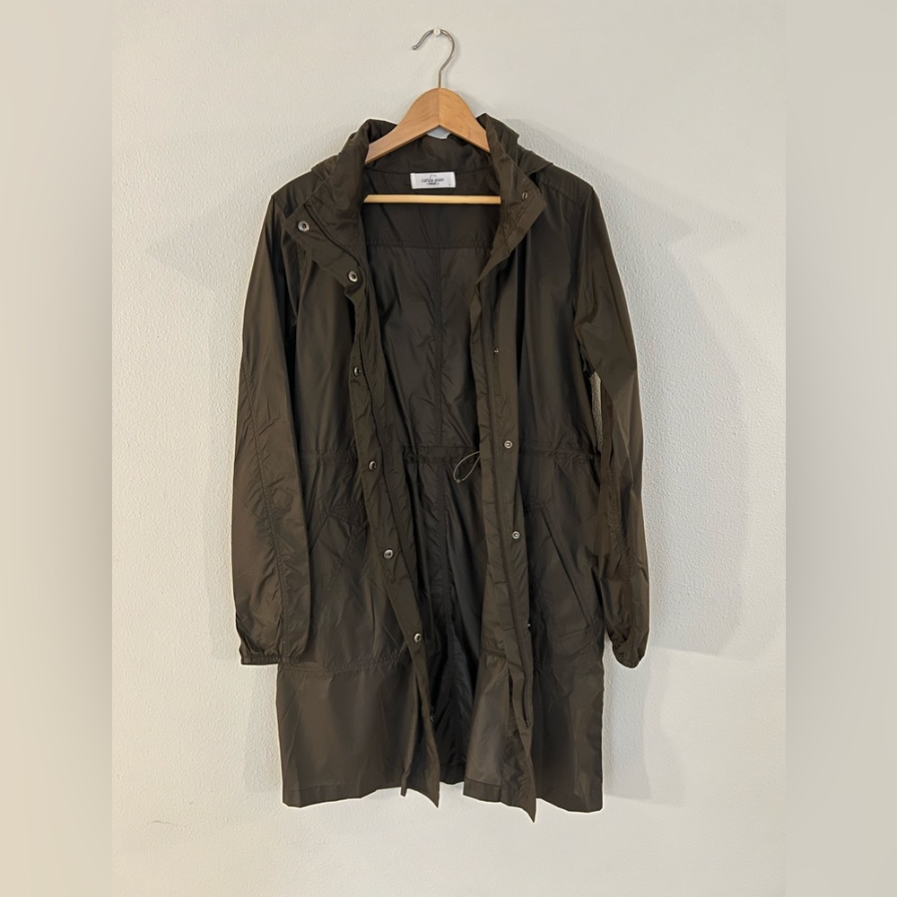 Carly Jean Los Angeles Rain Coat Jacket Shell